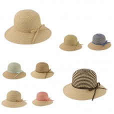 Sun Styles Foldable Crushable Daisy Ladies Bowler Style Sun Hat  eb-38708834